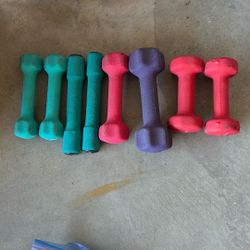 Hand Weights  8pc 