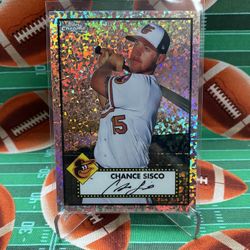 Chance Sisco #/75 Topps Chrome 