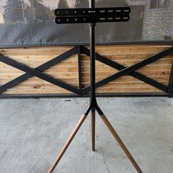 Easel TV stand