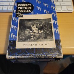 Vintage 1930s Innocent Abroad Puzzle By Perfect Picture Puzzles 