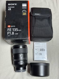 Sony FE 135mm F1.8 GM | Like New | Complete in Box | Cash Only