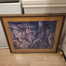 XL Print Yankees Tavern 1776 Revolutionary War Era Wall Art Photo Home Decor Decoration Framed