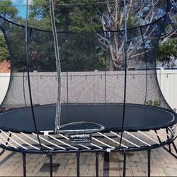 Spring free Trampoline. (comes With New Net)