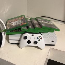 xbox one s 1TB with games 