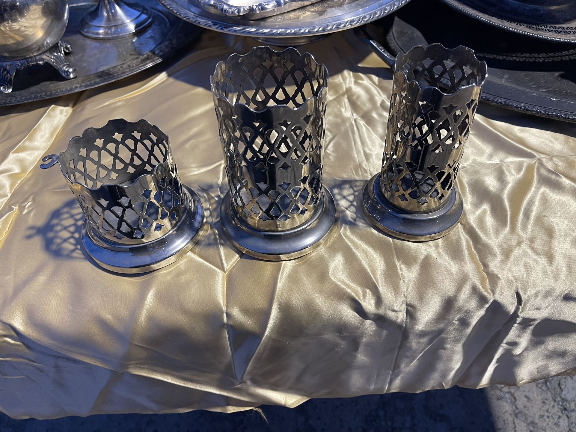 Antique Wine Bottle Holders