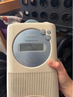 Sony cd player/radio
