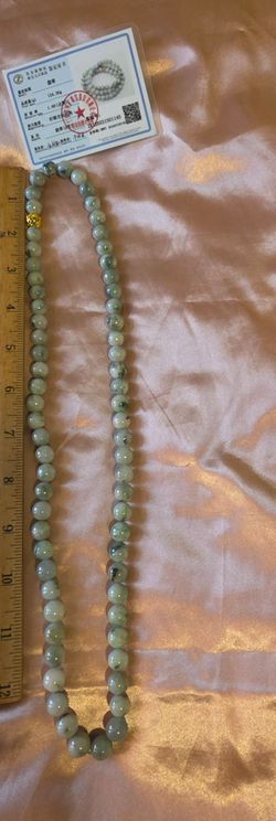 Jade necklace