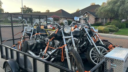 (8) HARLEYS FOR SALE CHEAP