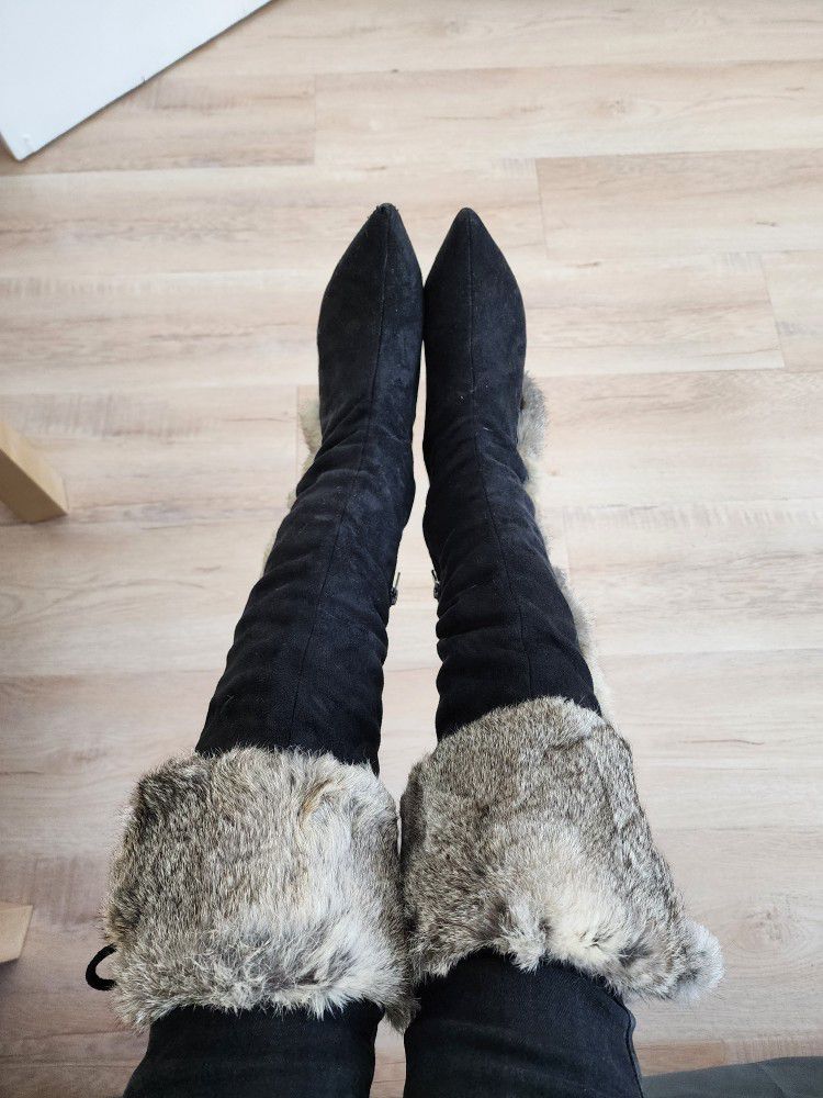 Cute Furry Boots