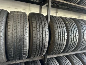 SET OF TIRE 245 65 17 MICHELIN 85% LIFE