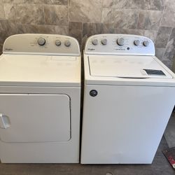 Whirlpool Washer And Dryer Gas  Or Electric 