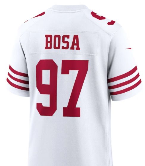 Nick Bosa #97 San Francisco 2XL White