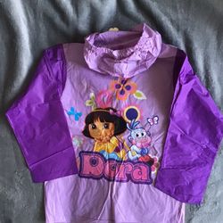 NWT Nickelodeon The Explorer Purple Raincoat Brand New Size 4/5