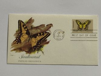 First Day of Issue Envelope and Stamp 