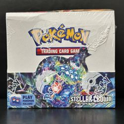 Pokémon Scarlet & Violet Stellar Crown Booster Box SEALED