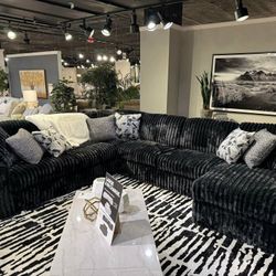I’m Jon Green, Wayne’s Home Sales Representative🌟 Black Color Corduroy Sectional Couch Set 🌟 Color Options 