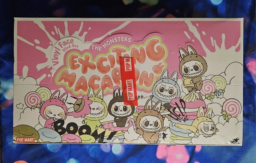 Pop Mart Labubu Exciting Macaron SEALED 6 Blind Boxes Whole Set 100% Authentic