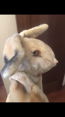 Steiff Rabbit Puppet Circa 1950s