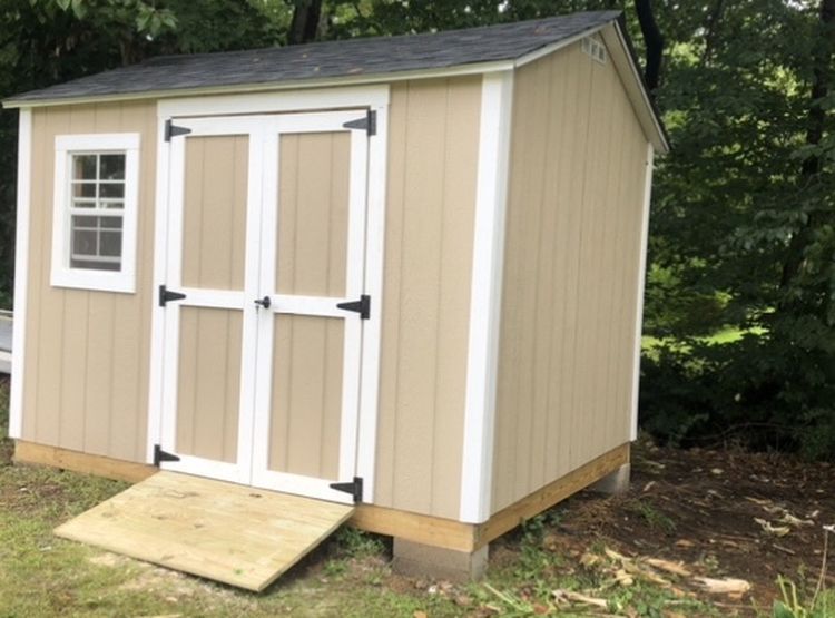 Sheds Built On Site (8x10)