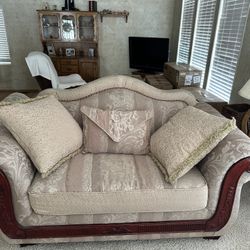 Love Seat And Sofa Set