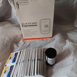 Blood Sugar Test Machine And Kit ... 