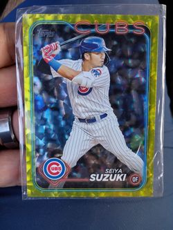 seya Suzuki Topps refractor