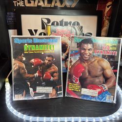 Mike Tyson Sports Illustrated 1st Cover Jan 6 1986 Kid Dynamite Boxing Bundle VG