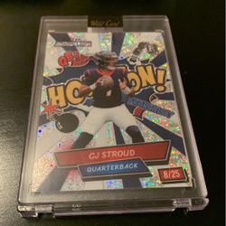 CJ Stroud 8/25 Speckle Rookie