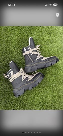 Rick Owen x Dr Marten 1460 DMXL Megalace Boots
