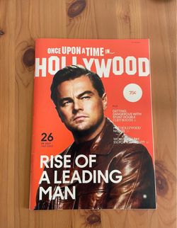 Once upon a time in Hollywood - Rare 2019 magazine