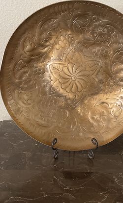 Metallic Decorative Bowl
