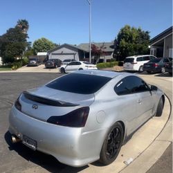 G37 Coupe Smoked Tail Lights 