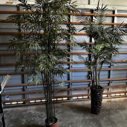 Fake Indoor Plants 1 Bamboo 2 Palm Type
