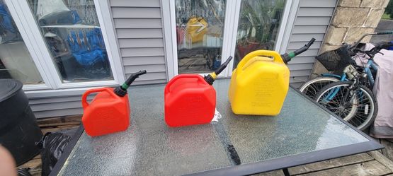Gas and diesel cans