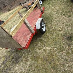 5.   Trailers.    Folding Tilt And Double Axel  And Single