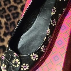 Tory Burch Floral Flats