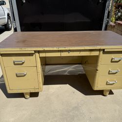 Vintage Tanker Desk