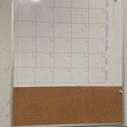 Erasable Board, Month 