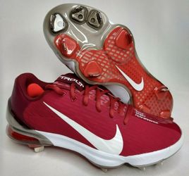 Brand New Nike Force Zoom Mike Trout 7 Baseball Cleats Maroon Men Size 14