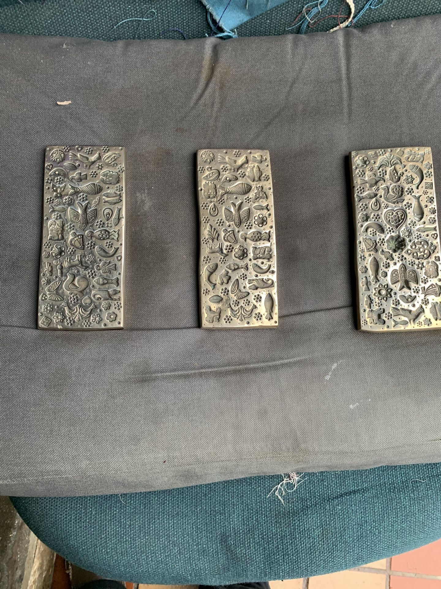 Bronze Jewelers Stamping Block
