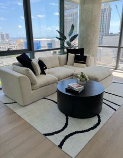 NEW -Beige Sectional
