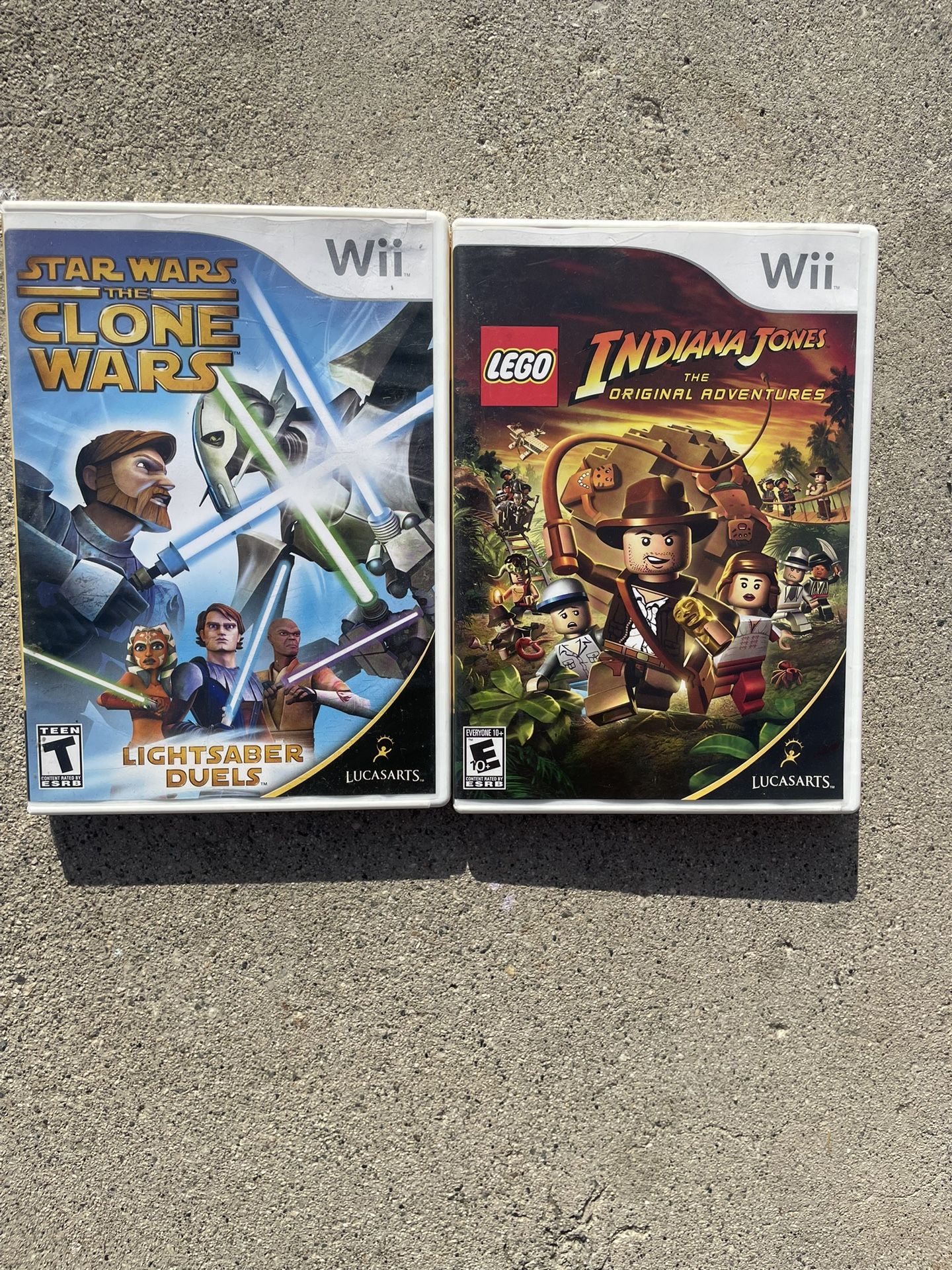 WII video game lot