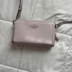 Kate Spade light purple crossbody bag