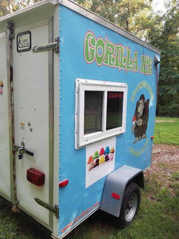 Italian Ice Trailer For Sale In Easley Sc Offerup
