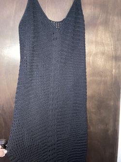 Long Summer Dress See Through Material  Thumbnail