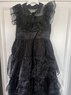 Girl’s Wednesday Costume Dress