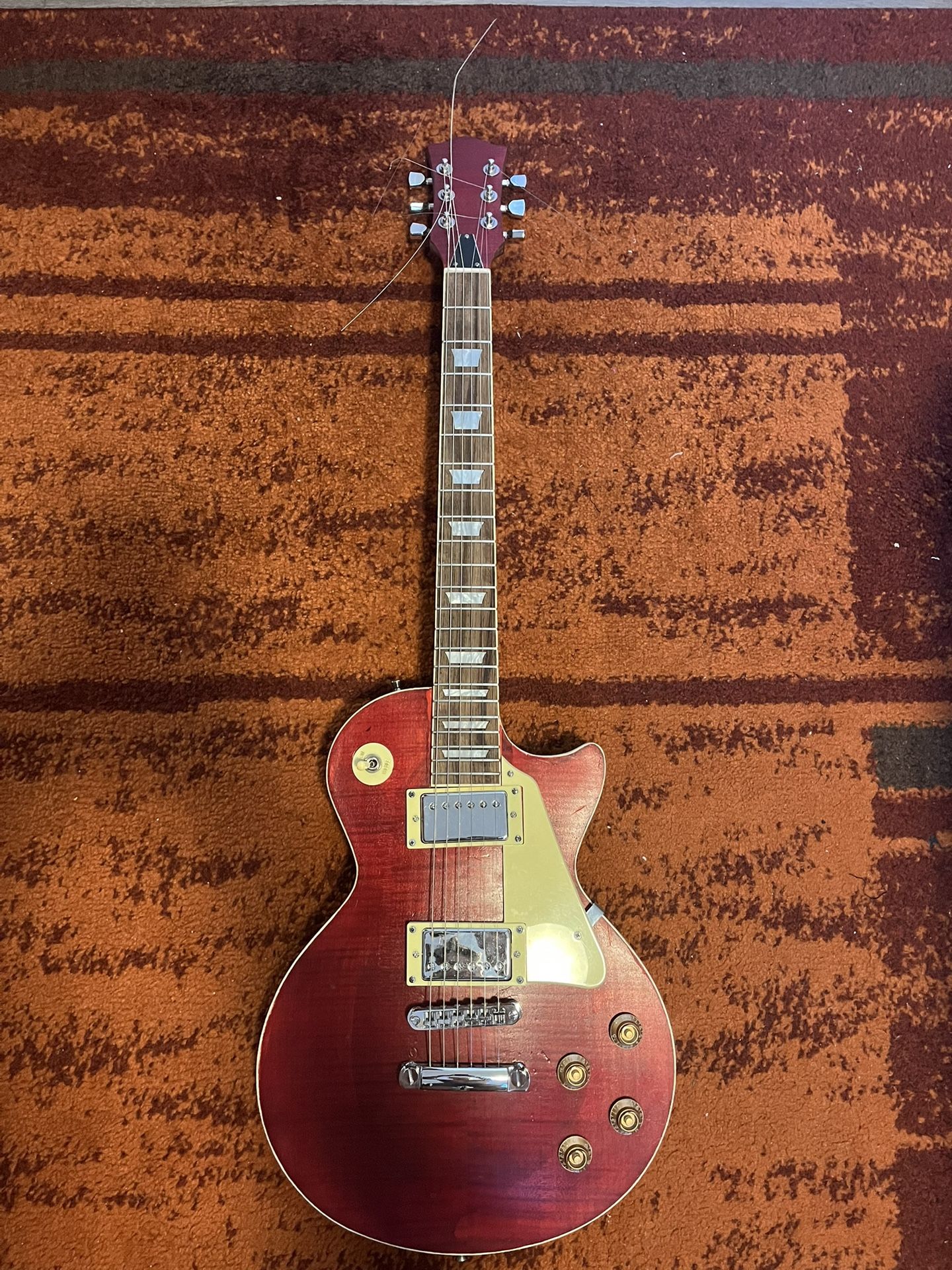 Les Paul style guitar