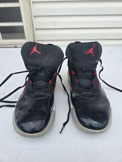 Nike Air Jordan Stay Loyal Bred Black Red Men's Size 7.5 Sneakers DB2884-001