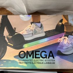 Omega  Illuminated Electric Scooter