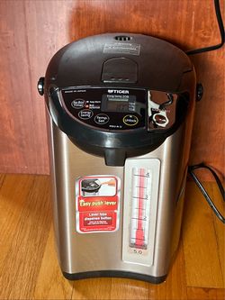Tiger PDU-A50U Stainless Electric Water Boiler & Warmer 5.0L - Made In Japan